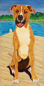 Geronimo - a Pet Portrait